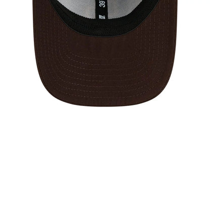 Pictured is this MLB Evergreen San Diego Padres 39THIRTY Stretch Fit cap in dark brown. 7