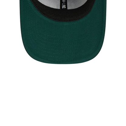 Pictured is this MLB Evergreen Athletics 39THIRTY Stretch Fit cap in dark green. 7
