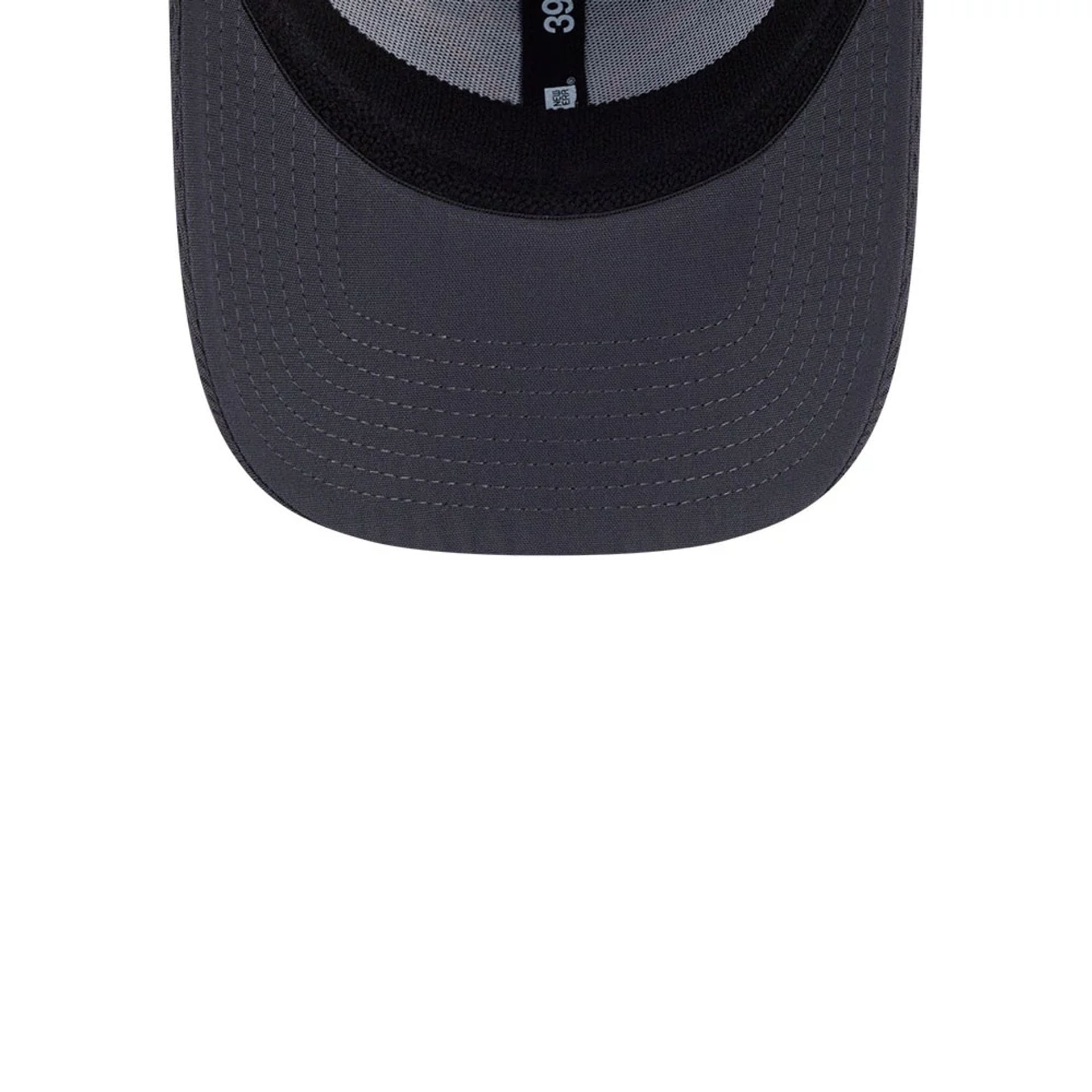 Pictured is this MLB Evergreen Houston Astros 39THIRTY Stretch Fit cap in dark grey. 7