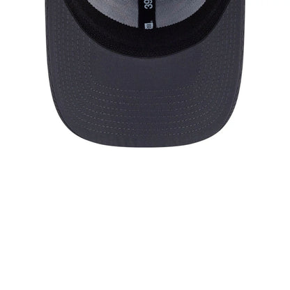 Pictured is this MLB Evergreen Houston Astros 39THIRTY Stretch Fit cap in dark grey. 7