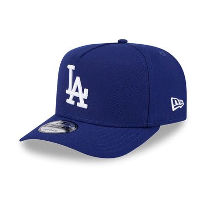 Pictured is this MLB Evergreen LA Dodgers 9FIFTY A-Frame Snapback cap in dark blue. 4