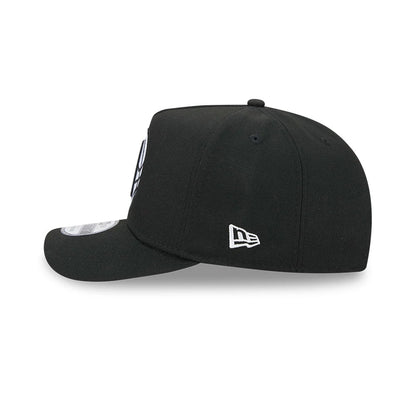 Pictured is this NBA Evergreen Brooklyn Nets 9FIFTY A-Frame Snapback cap in black. 6