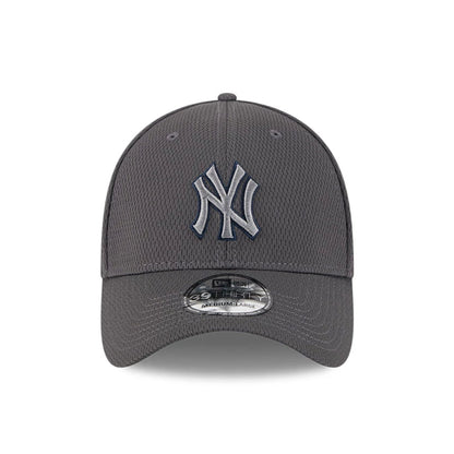Pictured is this MLB Evergreen New York Yankees 39THIRTY Stretch Fit cap in dark grey. 2