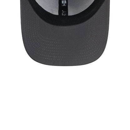 Pictured is this MLB Evergreen New York Yankees 39THIRTY Stretch Fit cap in dark grey. 7