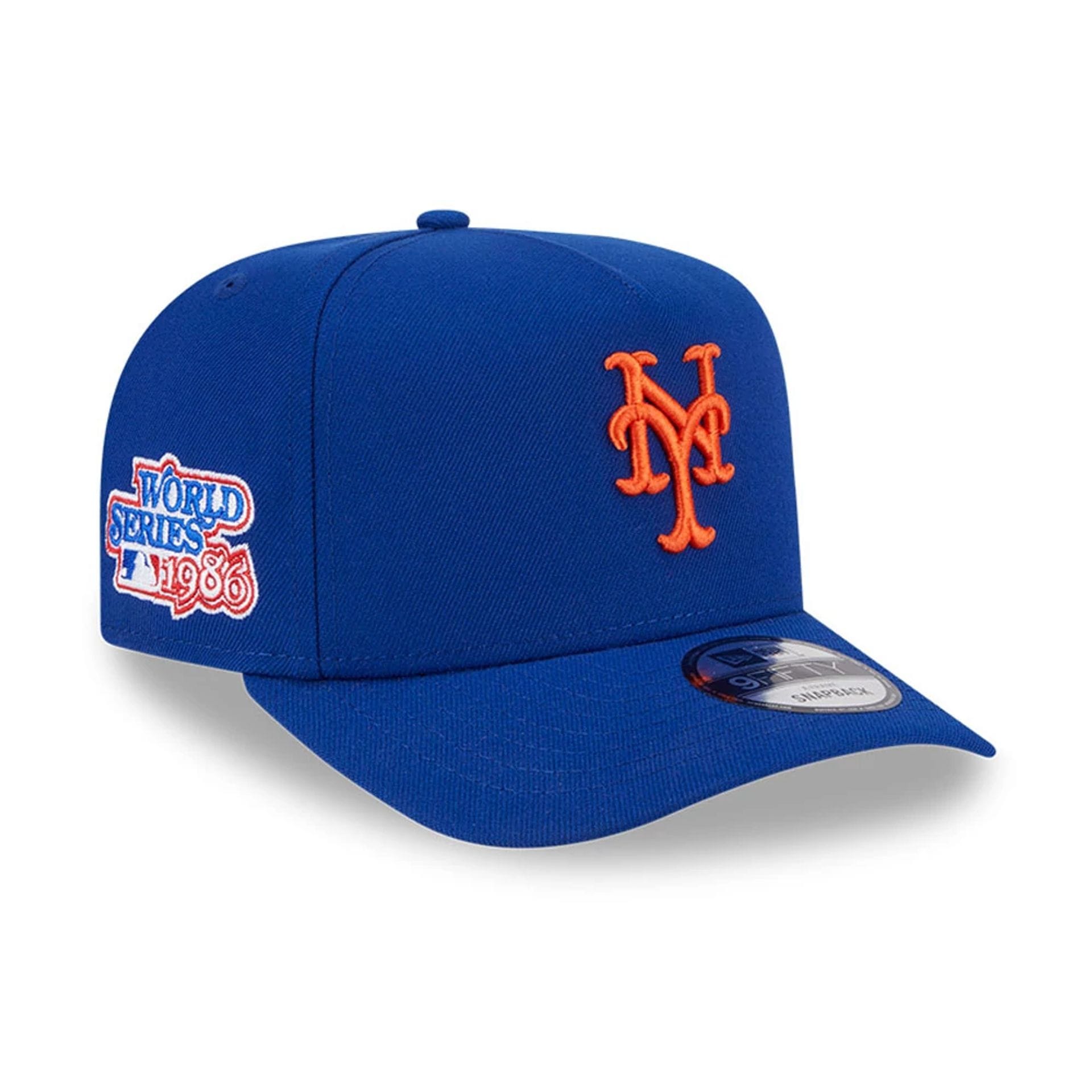 MLB Evergreen New York Mets Blue 9FIFTY A-Frame Snapback Cap | NEC EU