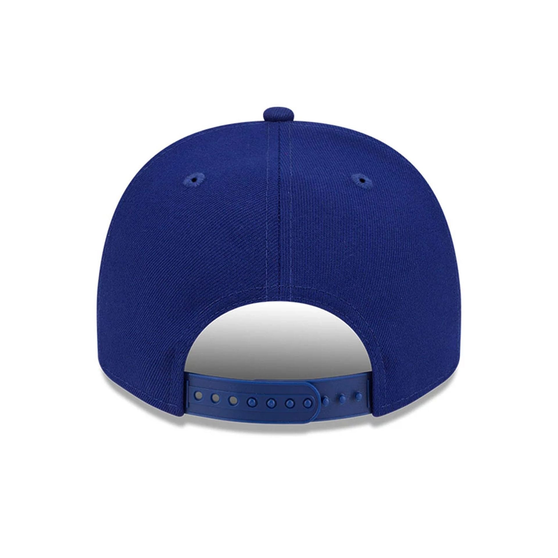 Pictured is this MLB Evergreen Texas Rangers 9FIFTY A-Frame Snapback cap in dark blue. 7