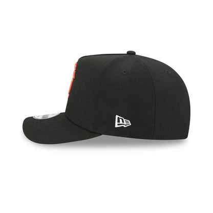 Pictured is this MLB Evergreen San Francisco Giants 9FIFTY A-Frame Snapback cap in black. 6