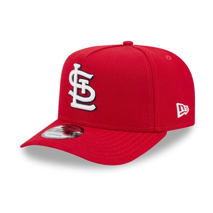 Pictured is this MLB Evergreen St. Louis Cardinals 9FIFTY A-Frame Snapback cap in red. 4