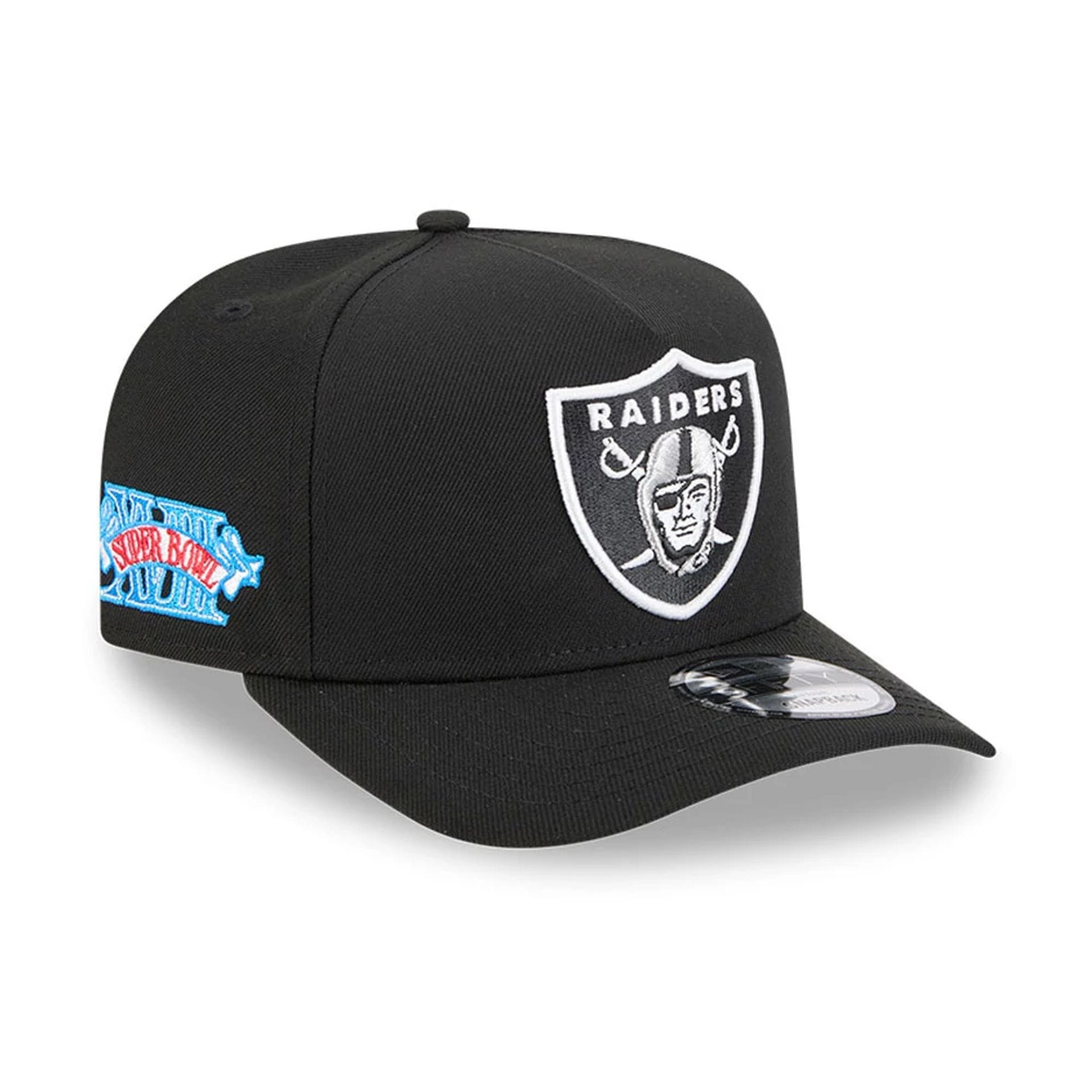 NFL Evergreen Las Vegas Raiders Black 9FIFTY A-Frame Snapback Cap