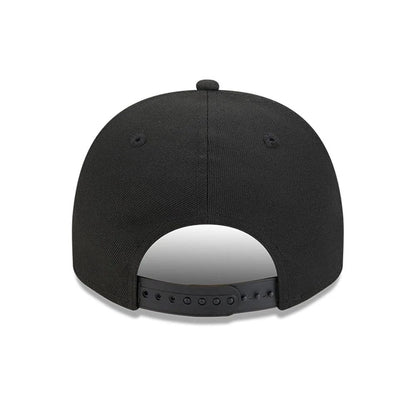 Pictured is this NFL Evergreen Las Vegas Raiders 9FIFTY A-Frame Snapback cap in black. 7
