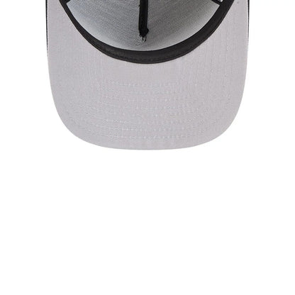 Pictured is this NFL Evergreen Las Vegas Raiders 9FIFTY A-Frame Snapback cap in black. 2
