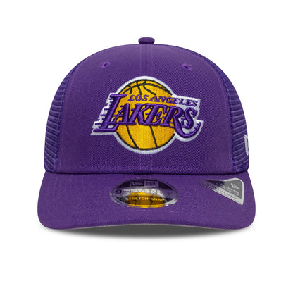 Pictured is this NBA Evergreen LA Lakers 9SEVENTY Stretch Snap cap in purple. 3