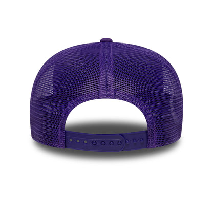 Pictured is this NBA Evergreen LA Lakers 9SEVENTY Stretch Snap cap in purple. 5