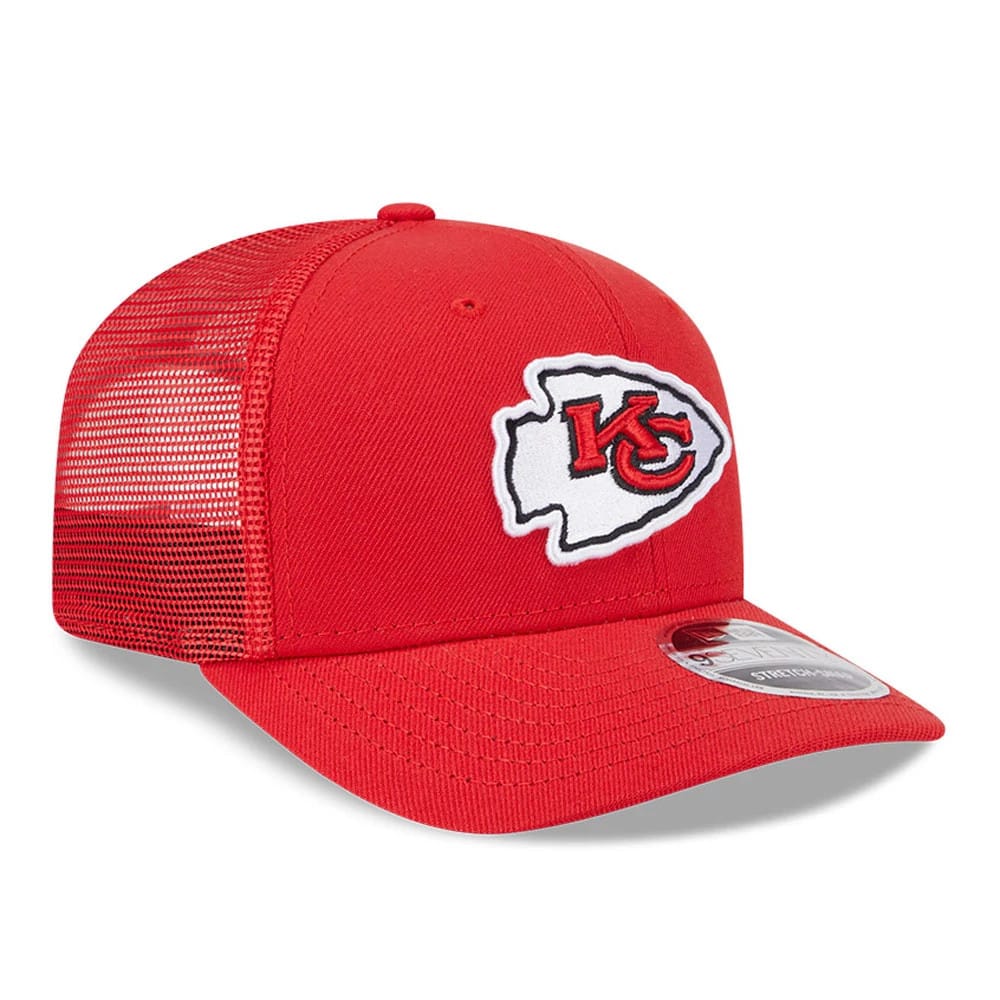 Pictured is this NFL Evergreen Kansas City Chiefs 9SEVENTY Stretch Snap cap in red. 4