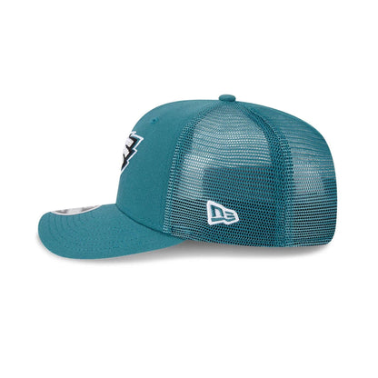 Pictured is this NFL Evergreen Philadelphia Eagles 9SEVENTY Stretch Snap cap in dark green. 6