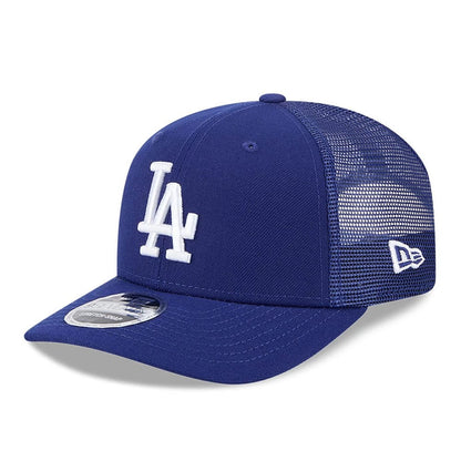 Pictured is this MLB Evergreen LA Dodgers 9SEVENTY Stretch Snap cap in dark blue. 1