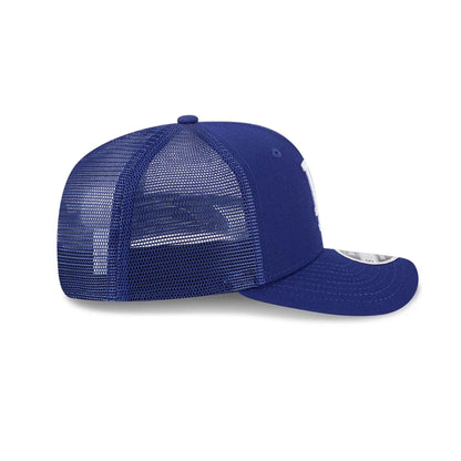 Pictured is this MLB Evergreen LA Dodgers 9SEVENTY Stretch Snap cap in dark blue. 6