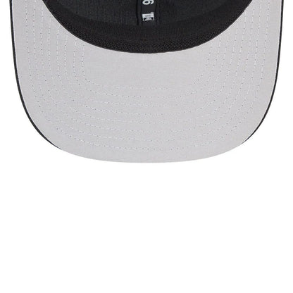 Pictured is this MLB Evergreen Colorado Rockies 9SEVENTY Stretch Snap cap in black. 2