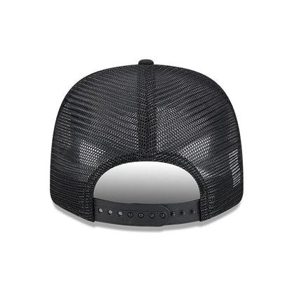 Pictured is this MLB Evergreen Chicago White Sox 9SEVENTY Stretch Snap cap in black. 7