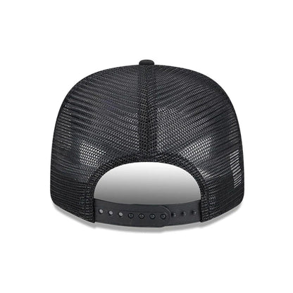 Pictured is this MLB Evergreen Chicago White Sox 9SEVENTY Stretch Snap cap in black. 7