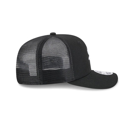 Pictured is this MLB Evergreen Chicago White Sox 9SEVENTY Stretch Snap cap in black. 6