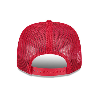 Pictured is this MLB Evergreen Cincinnati Reds 9SEVENTY Stretch Snap cap in red. 7