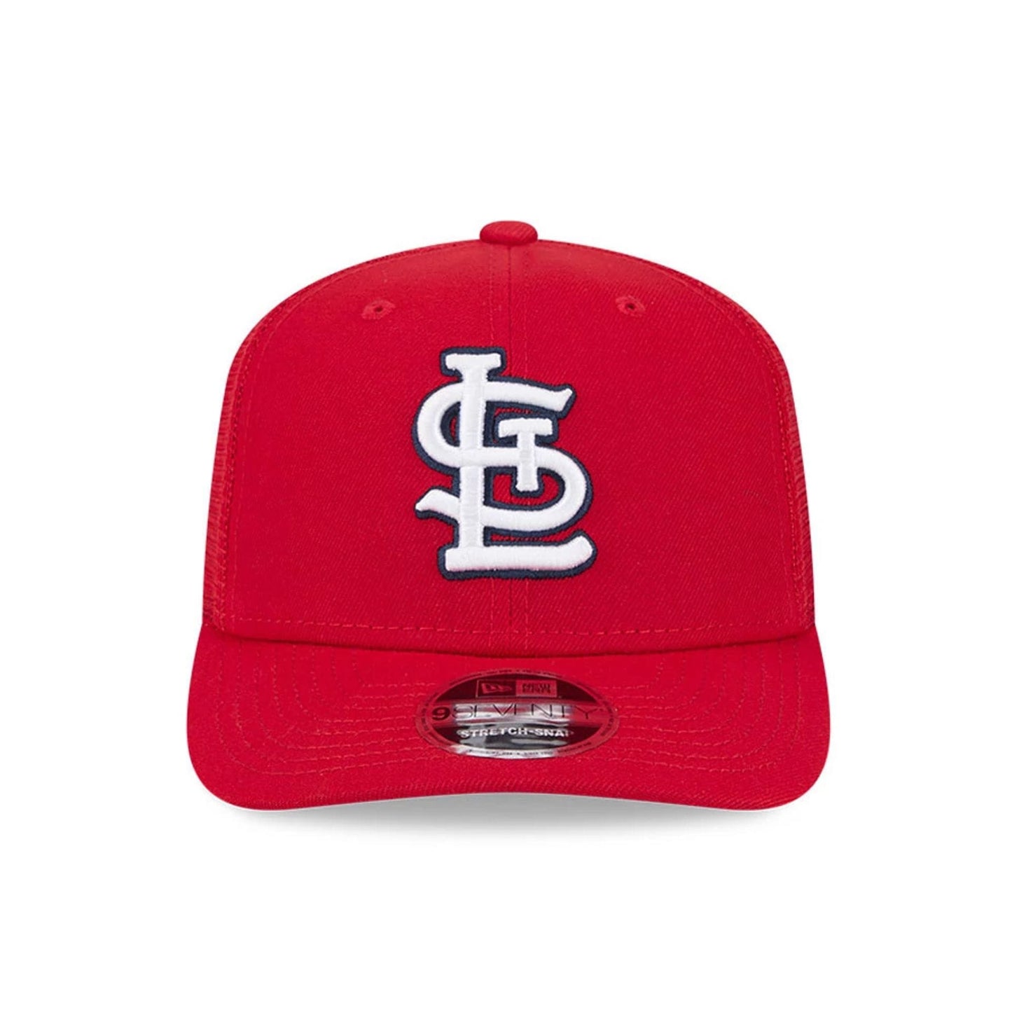 Pictured is this MLB Evergreen St. Louis Cardinals 9SEVENTY Stretch Snap cap in red. 3