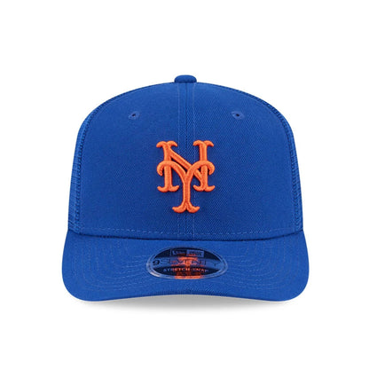 Pictured is this MLB Evergreen New York Mets 9SEVENTY Stretch Snap cap in blue. 3