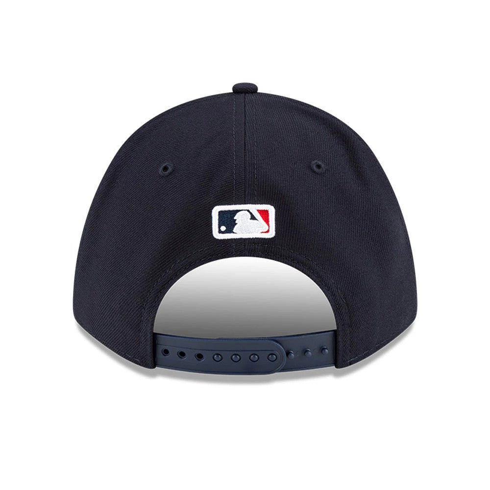This is a Boston Red Sox MLB Player Replica Navy 9FORTY M-Crown Adjustable Cap 4