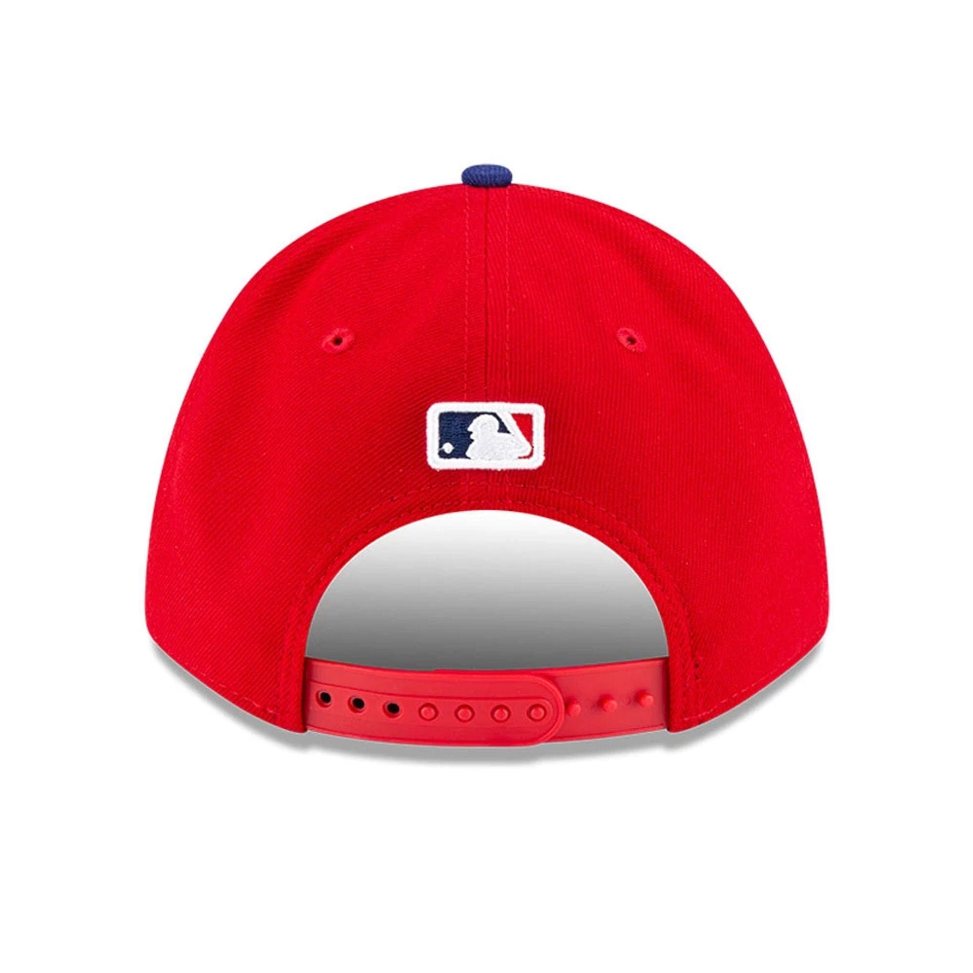 This is a Philadelphia Phillies MLB Player Replica Red 9FORTY M-Crown Adjustable Cap 4