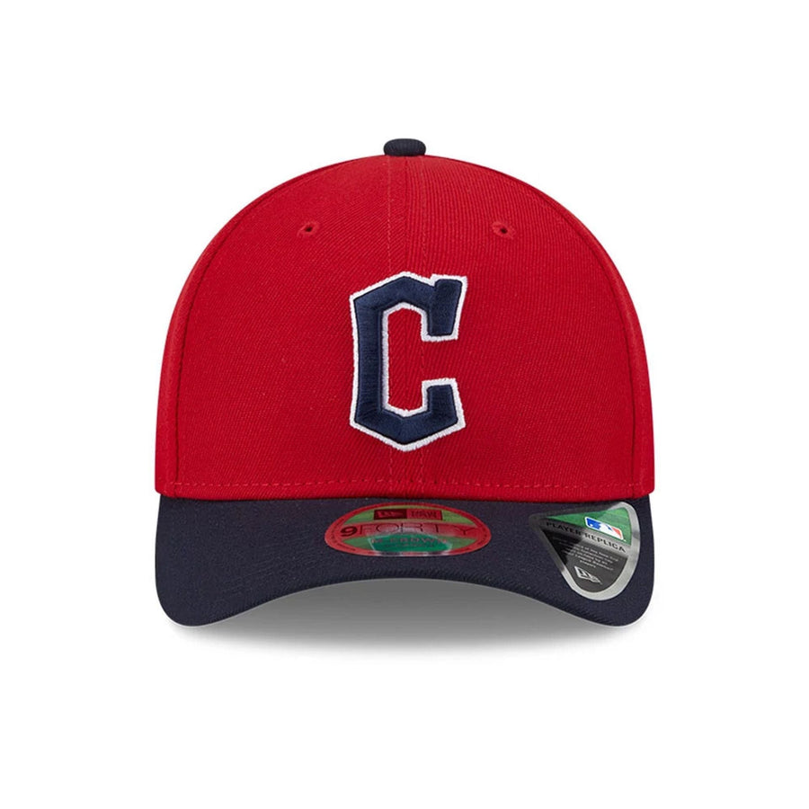 This is a Cleveland Guardians MLB Player Replica Red 9FORTY M-Crown Adjustable Cap 2