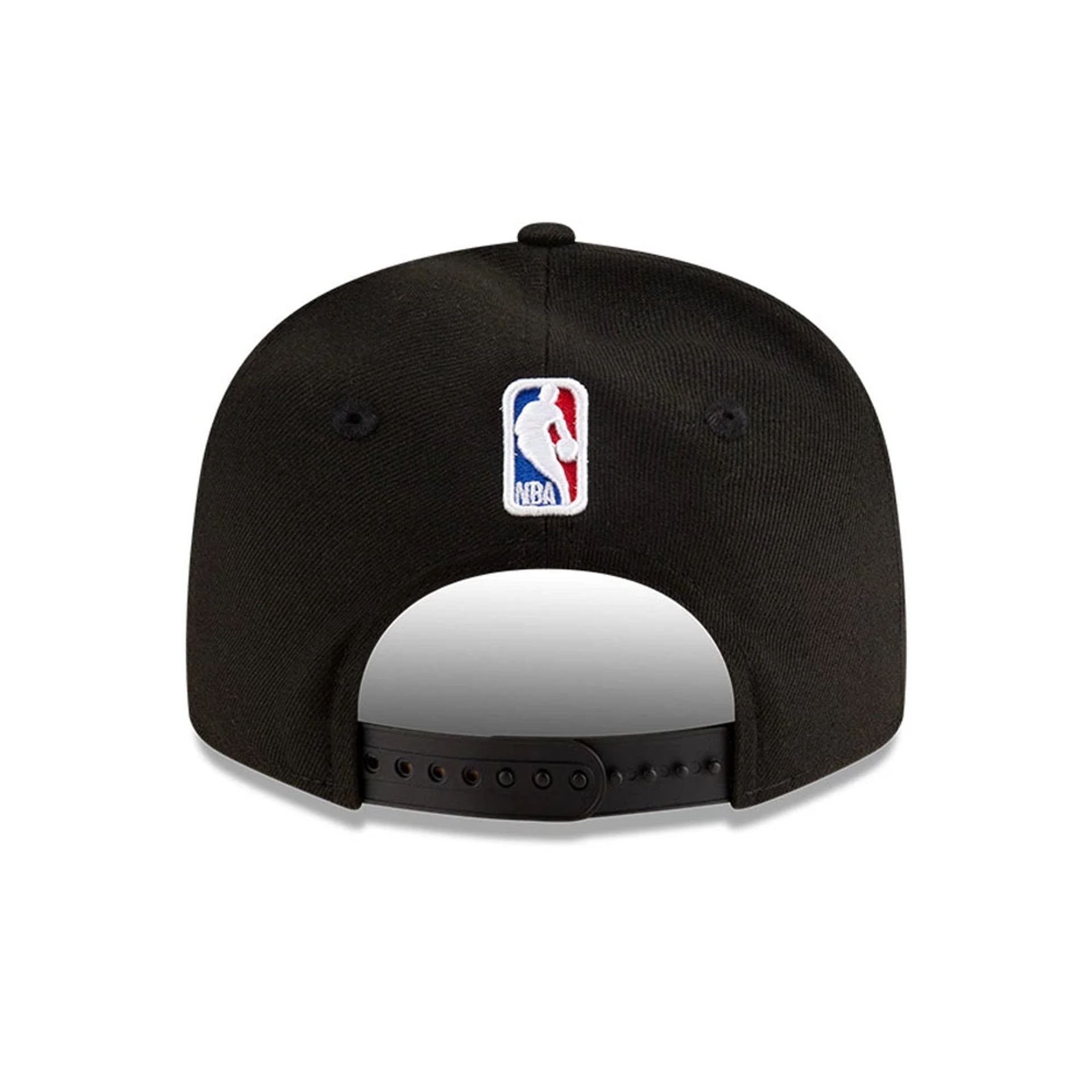 This is a Brooklyn Nets NBA Statement Black 9FIFTY Snapback Adjustable Cap 7