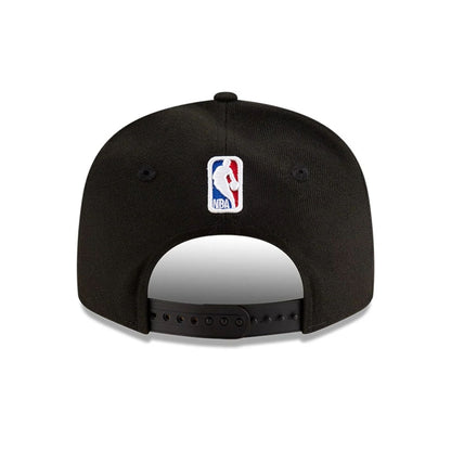 This is a Brooklyn Nets NBA Statement Black 9FIFTY Snapback Adjustable Cap 7