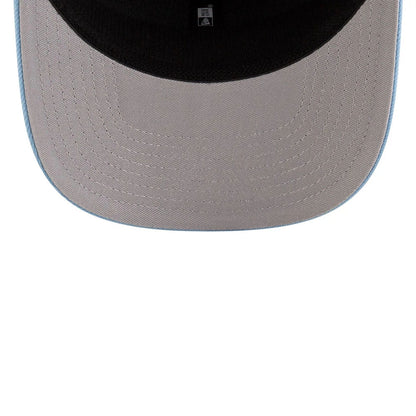This is a Memphis Grizzlies NBA Statement Pastel Blue 9SEVENTY Stretch Snap Adjustable Cap 2