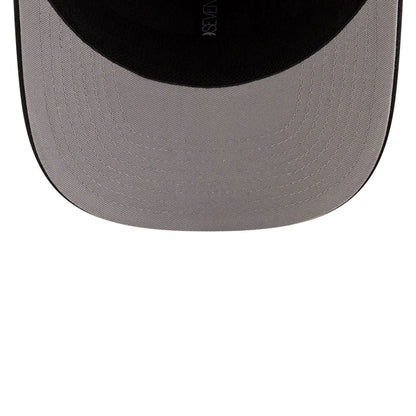 This is a Brooklyn Nets NBA Statement Black 9SEVENTY Stretch Snap Adjustable Cap 2