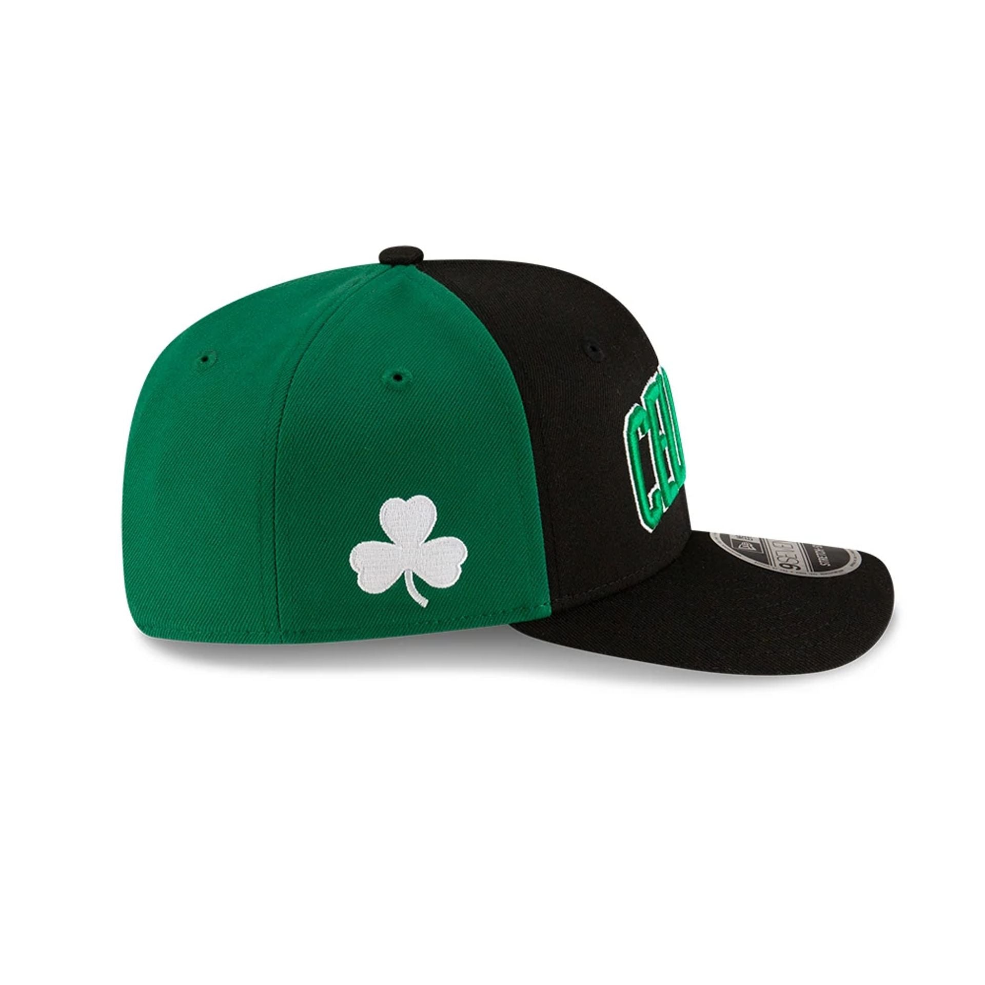 NBA Statement Boston Celtics Black 9SEVENTY Stretch Snap Cap