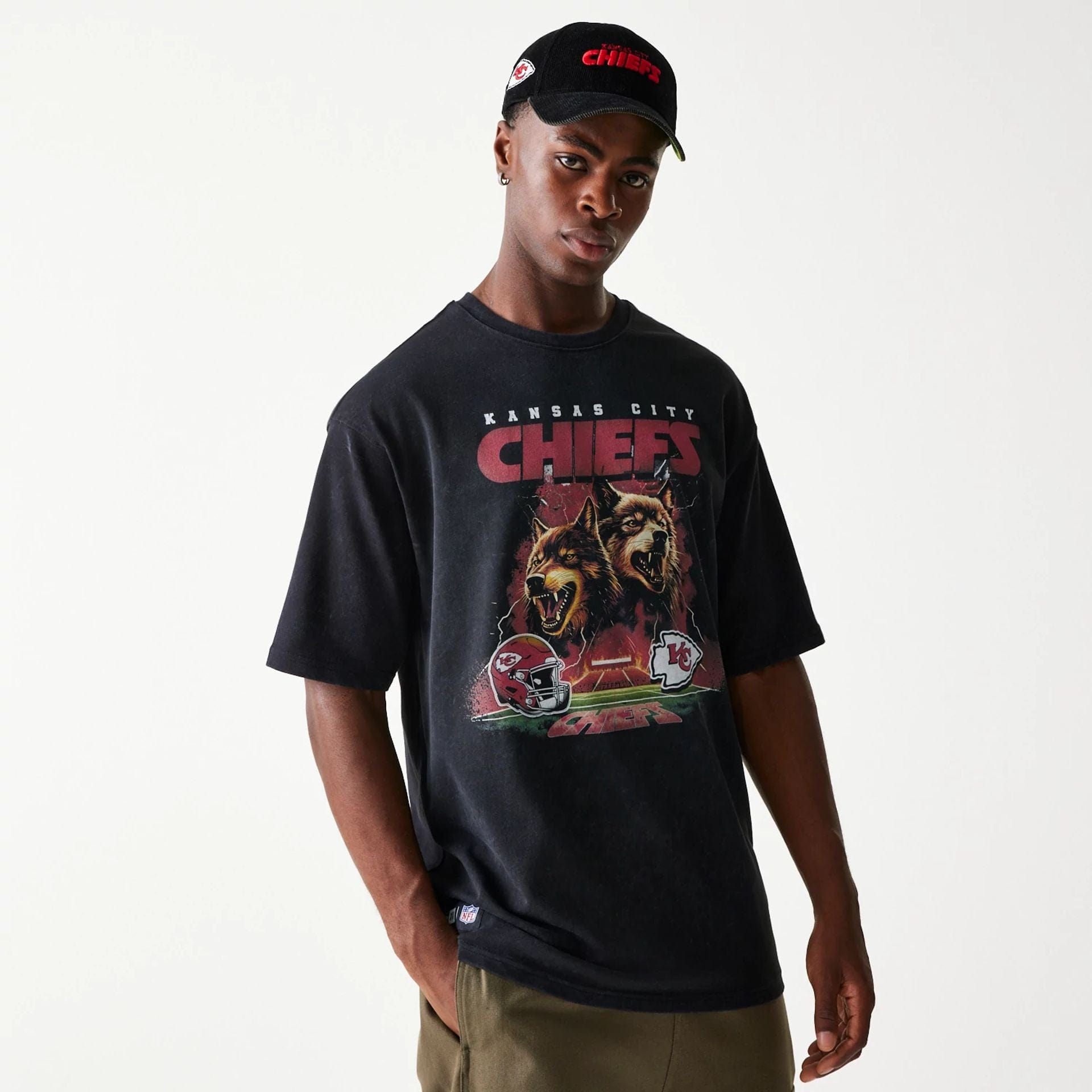 KansasCity Chiefs Cap & Tシャツ NFL Games Premium Apparel Kansas City Chiefs Oversized T