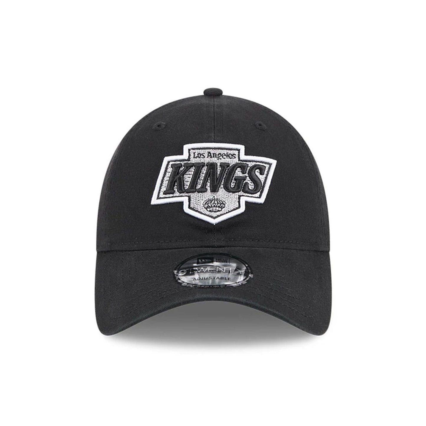 This is a LA Kings NHL Official Team Colours Black Washed 9TWENTY Adjustable Cap 2