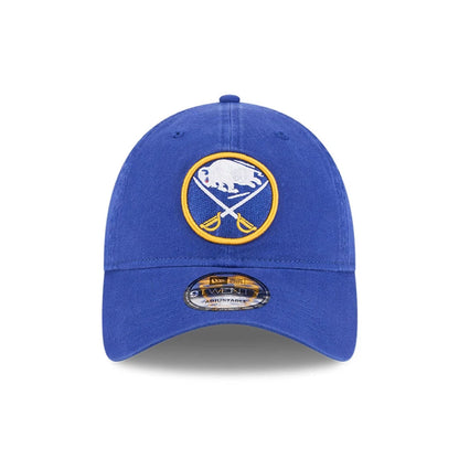 This is a Buffalo Sabres NHL Official Team Colours Blue 9TWENTY Adjustable Cap 2