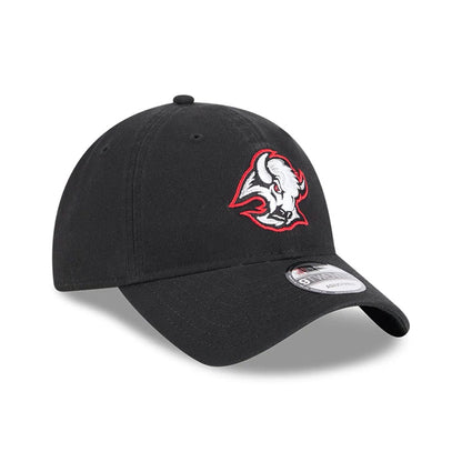 This is a Buffalo Sabres NHL Official Team Colours Black 9TWENTY Adjustable Cap 3