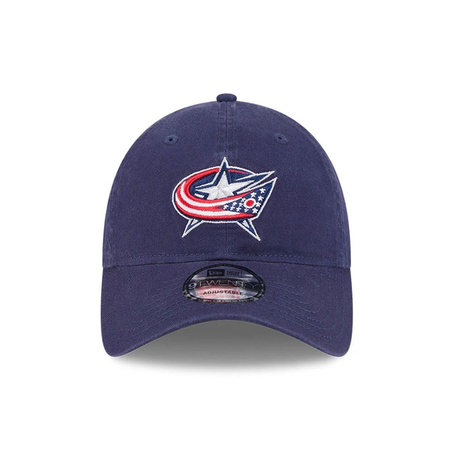 This is a Columbus Blue Jackets NHL Official Team Colours Navy 9TWENTY Adjustable Cap 3