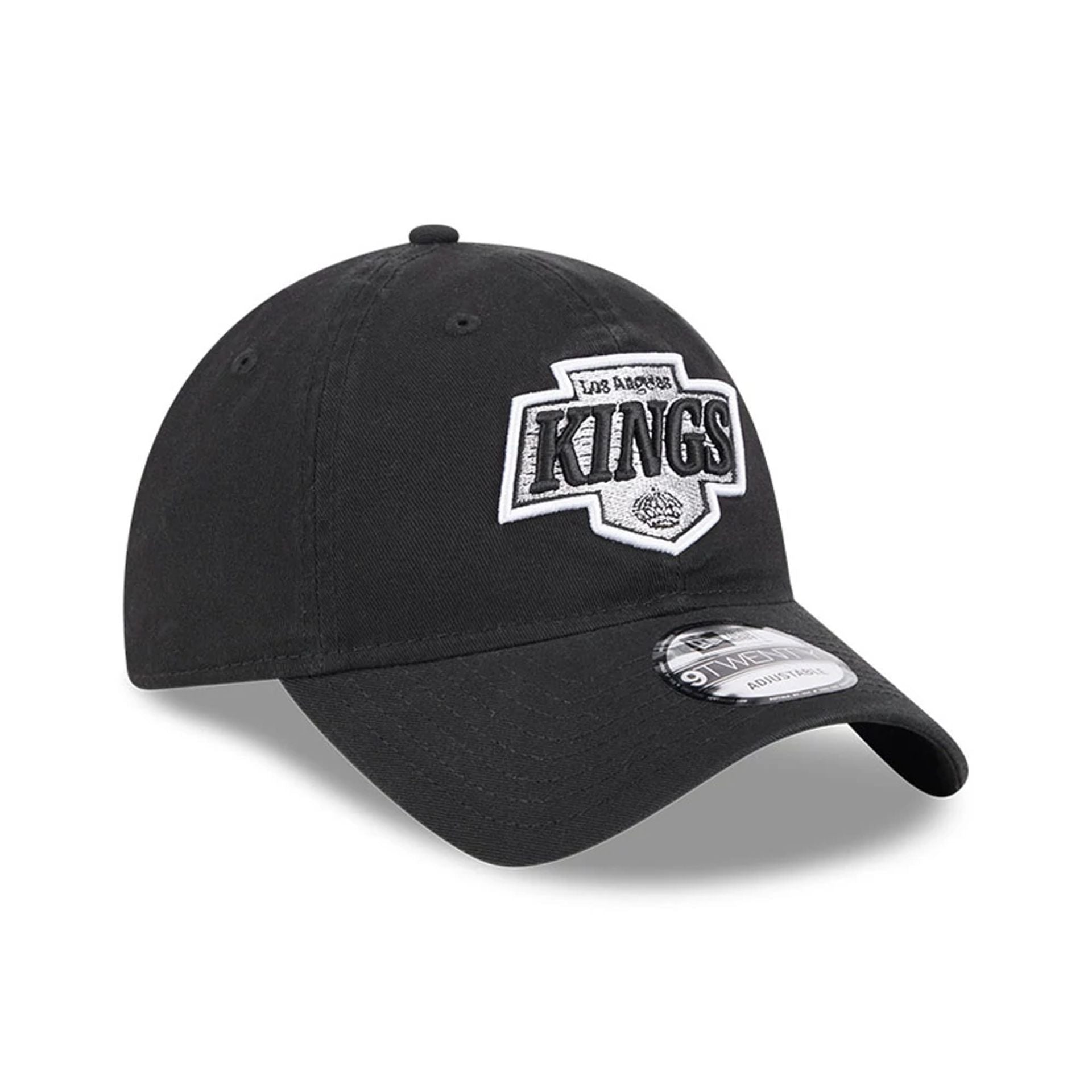 This is a LA Kings NHL Official Team Colours Black 9TWENTY Adjustable Cap 3