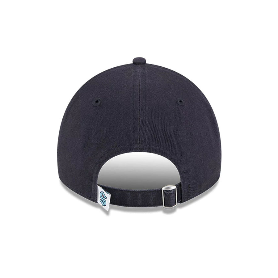 This is a Seattle Kraken NHL Official Team Colours Navy 9TWENTY Adjustable Cap 6