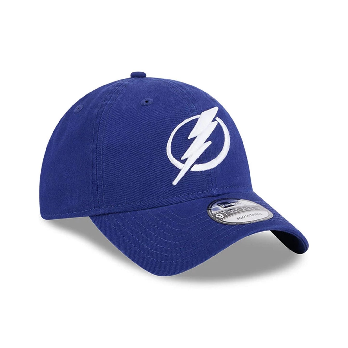 This is a Tampa Bay Lightning NHL Official Team Colours Dark Blue 9TWENTY Adjustable Cap 3