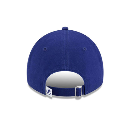 This is a Tampa Bay Lightning NHL Official Team Colours Dark Blue 9TWENTY Adjustable Cap 6