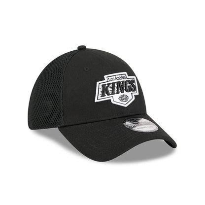 Pictured is this NHL Evergreen Neo LA Kings 39THIRTY Stretch Fit cap in black. 4