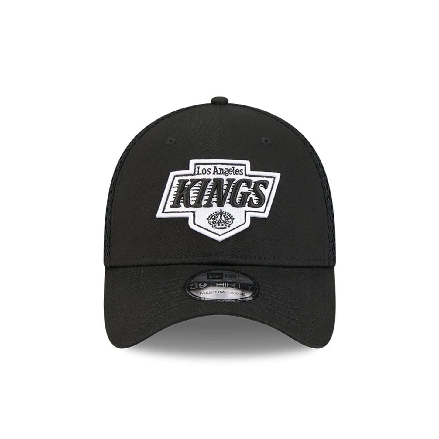 Pictured is this NHL Evergreen Neo LA Kings 39THIRTY Stretch Fit cap in black. 3
