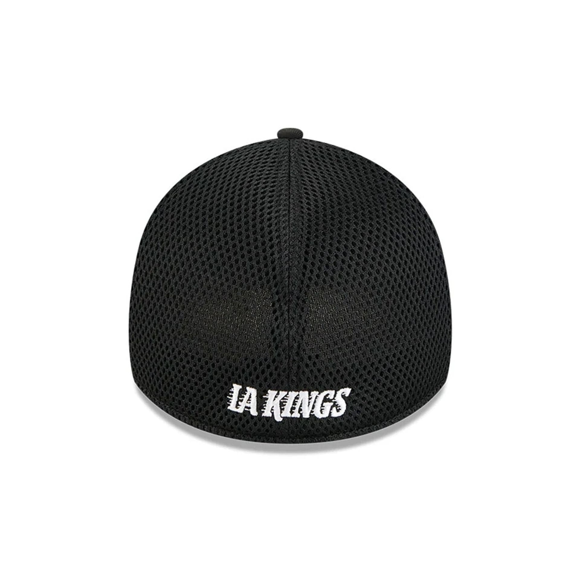 Pictured is this NHL Evergreen Neo LA Kings 39THIRTY Stretch Fit cap in black. 2