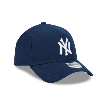 Pictured is this Repreve® MLB Oceanside New York Yankees 9FORTY A-Frame cap in dark blue. 3
