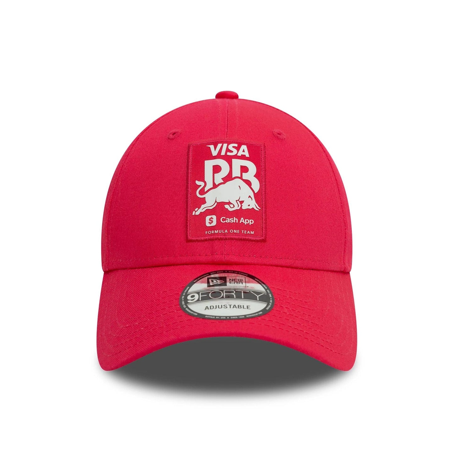 This is a Visa Cash App Racing Bulls Seasonal Bright Pink 9FORTY Adjustable Cap 2